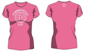 "Financially Lit" Women's Dry Sport Performance T-Shirt