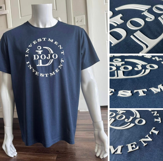 Buy The Dip Navy with White Embossed Logo